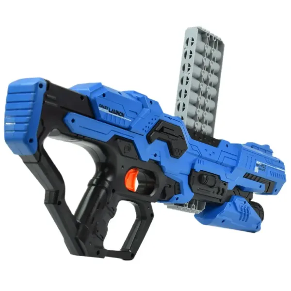 Attack Launcher: Manuálna zbraň so žetónovým terčom a nábojom 49 cm obrázok 3