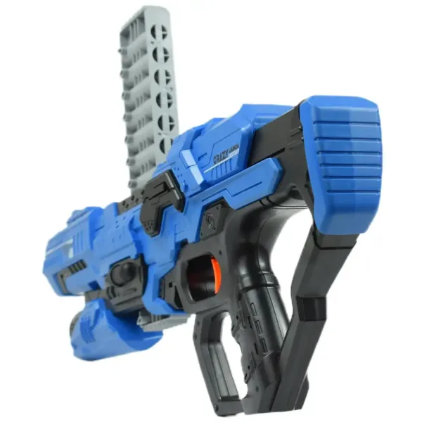 Attack Launcher: Manuálna zbraň so žetónovým terčom a nábojom 49 cm obrázok 4