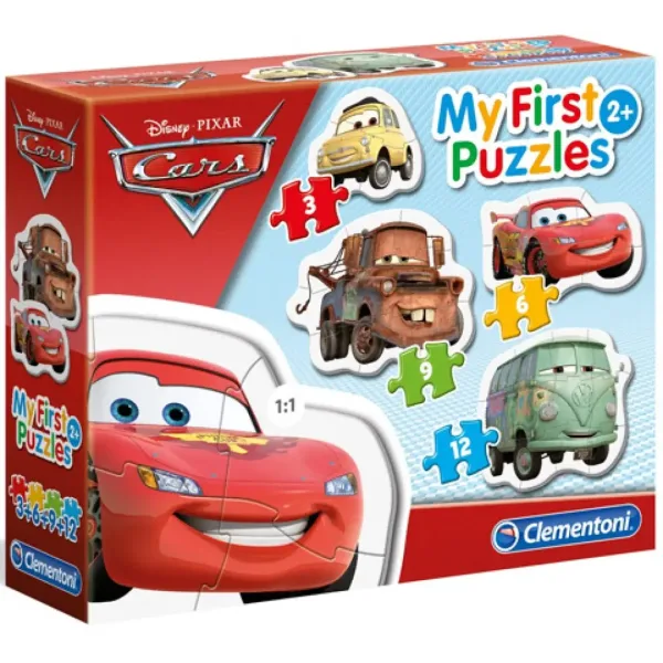 Autá Supercolor 4 v 1 formová skladačka - Clementoni obrázok 1