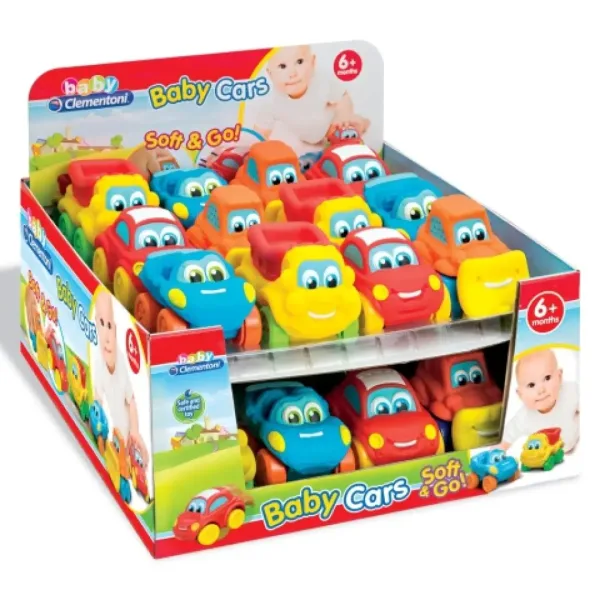 Baby Soft & Go Mäkké autíčka rôzne druhy - Clementoni obrázok 3