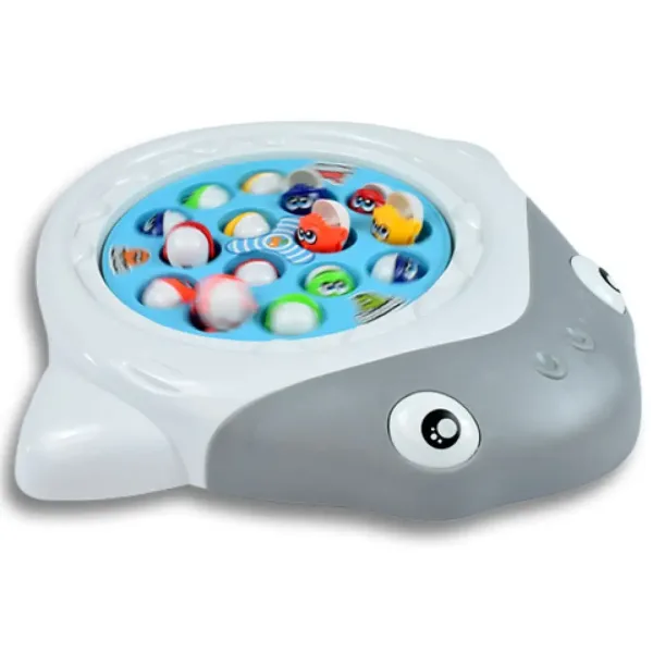 BabyFish: Žralok - Elektrická otáčajúca sa rybárska hračka so zvukom obrázok 2
