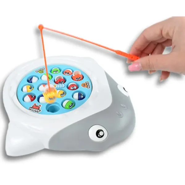 BabyFish: Žralok - Elektrická otáčajúca sa rybárska hračka so zvukom obrázok 5