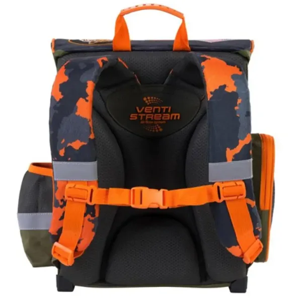 Bambino: Military ergonomická školská taška, batoh 36x27x14cm obrázok 3