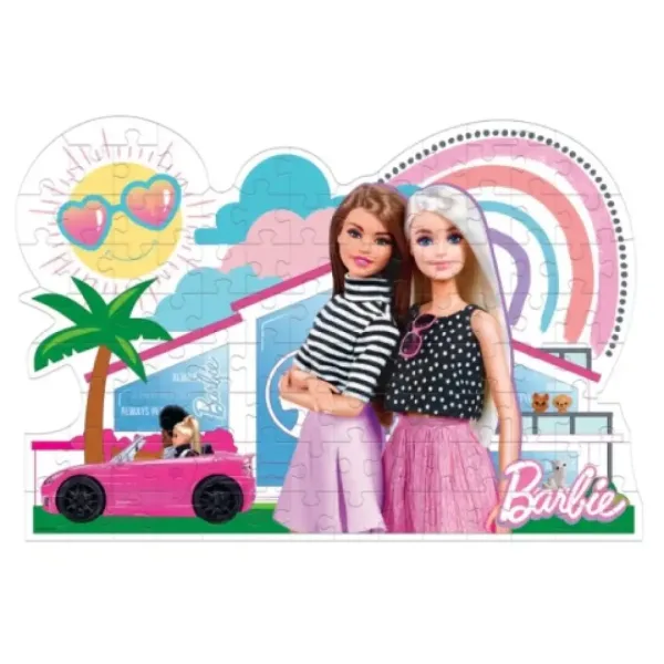 Barbie a jej chatka Supercolor 104-dielne puzzle - Clementoni obrázok 2