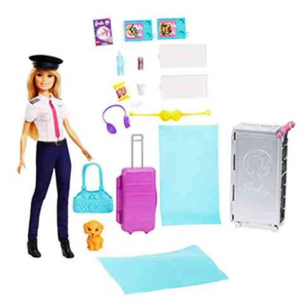 Barbie: Snívací letadlo s pilotkou Barbie - Mattel obrázok 4