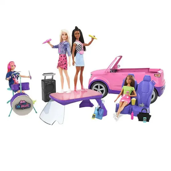 Barbie: Big City, Big Dreams Javisko na kolesách, hrací set - Mattel obrázok 3