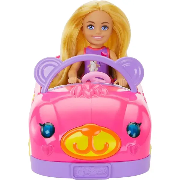 Barbie: Chelsea bábika s medvedíkom v kabriolete - Mattel obrázok 2