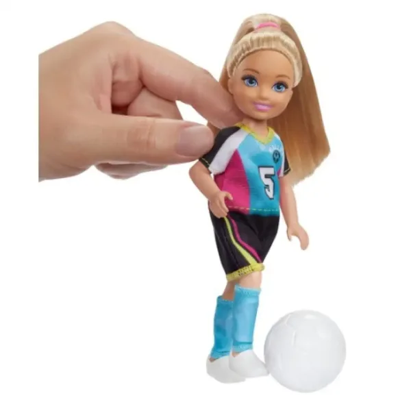 Barbie Dreamhouse Adventures: Chelsea futbalový herný set - Mattel obrázok 4