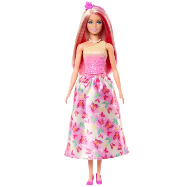 Barbie Dreamtopia: Princezná bábika v ružovom motýľovom šate - Mattel obrázok 2