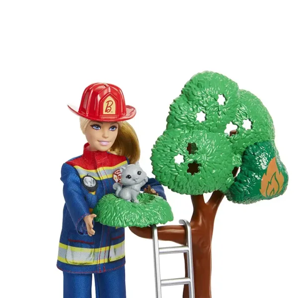 Barbie: Hasičská stanica herný set - Mattel obrázok 6