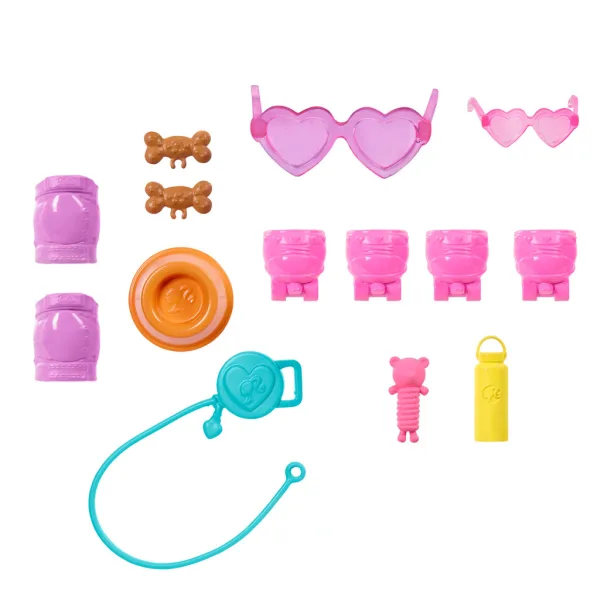 Barbie Psíčkar - Kolieskový Set - Blondínka - Mattel obrázok 6