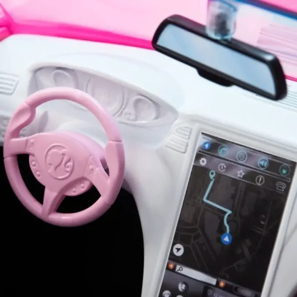 Barbie: Ružový kabriolet Barbie 2022 - Mattel obrázok 3