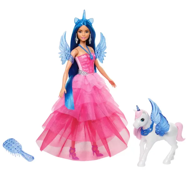 Barbie: Saffírový pegazí princezná s doplnkami - Mattel obrázok 2