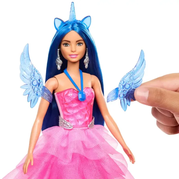 Barbie: Saffírový pegazí princezná s doplnkami - Mattel obrázok 3