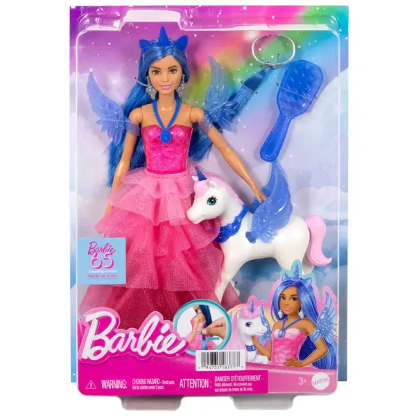 Barbie: Saffírový pegazí princezná s doplnkami - Mattel obrázok 7