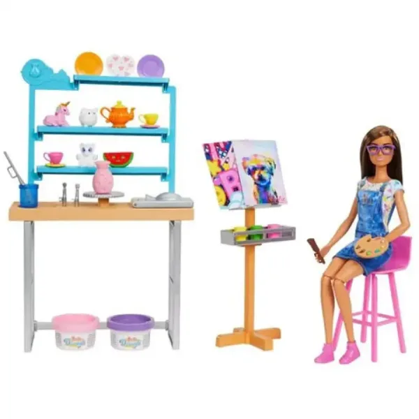Barbie: Self Care hrací set s bábikou - Mattel obrázok 3