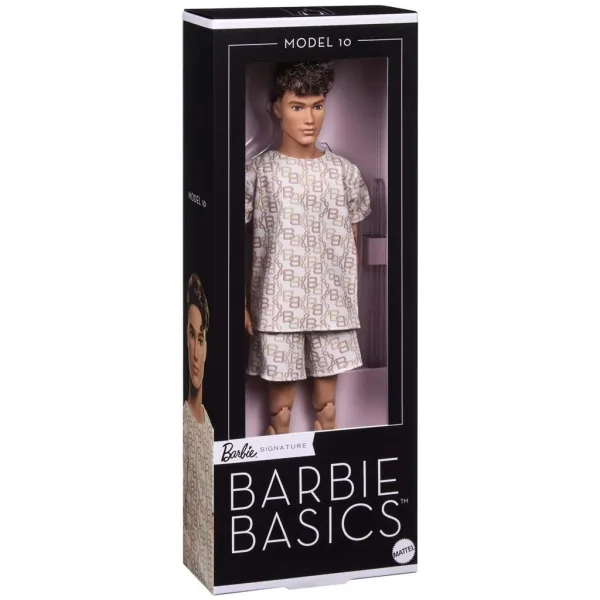 Barbie: Signature Basics Neutral Collection 10 zberateľská bábika Ken - Mattel obrázok 2