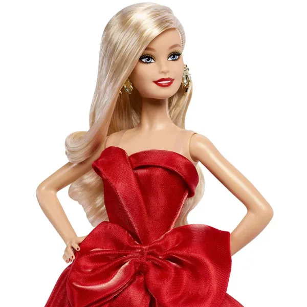 Barbie: Signature Holiday 2026 zberateľská bábika s blond vlasmi 32 cm - Mattel obrázok 2