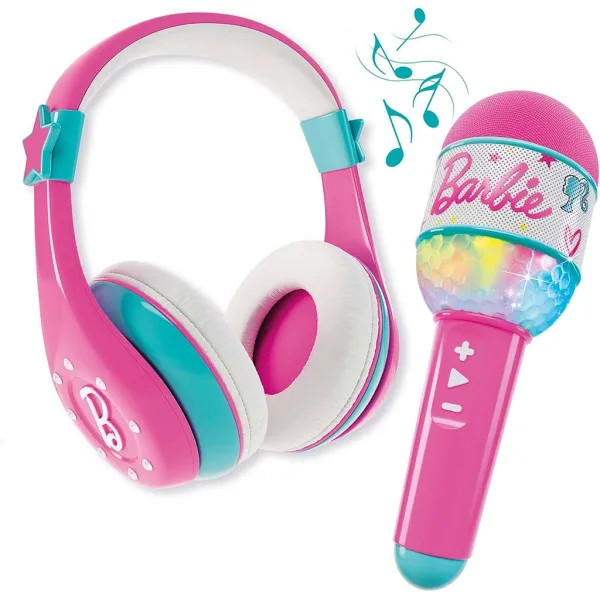 Barbie Sound Your Style set s slúchadlami a mikrofónom - Lisciani obrázok 3