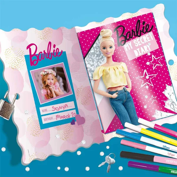 Barbie: Tajný denník s zámkom - Lisciani obrázok 3