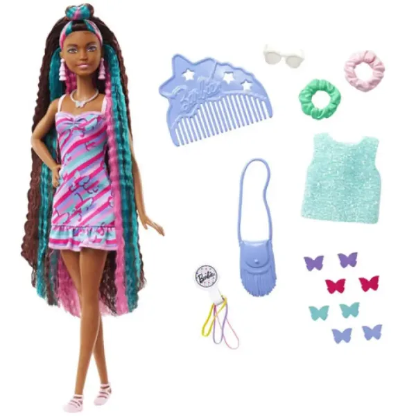 Barbie Totally Hair Motýl bábika - Mattel obrázok 2