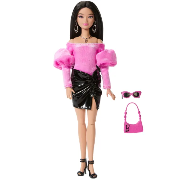 Barbie Trendy Priateľky - Čierna Mini Sukňa - Mattel obrázok 2