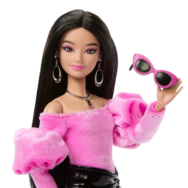 Barbie Trendy Priateľky - Čierna Mini Sukňa - Mattel obrázok 3