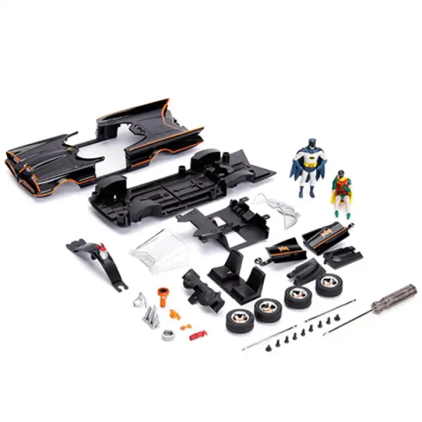 Batman: Animated Classic TV Batmobile kovové auto na zmontovanie 1/24 - Simba Toys obrázok 2