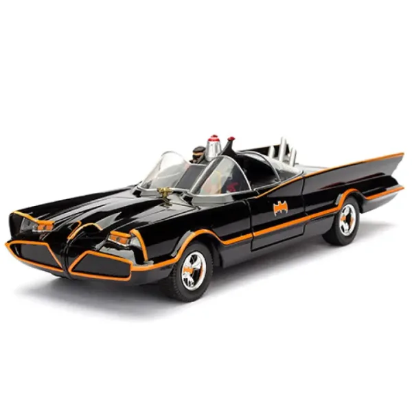Batman: Animated Classic TV Batmobile kovové auto na zmontovanie 1/24 - Simba Toys obrázok 4