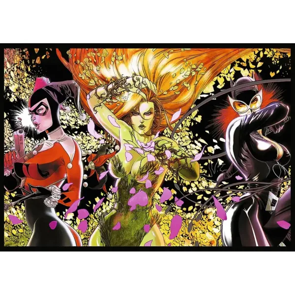 Batman: Hrdinovia a zloduchovia Gothamu 4x250-dielne puzzle - Trefl obrázok 2