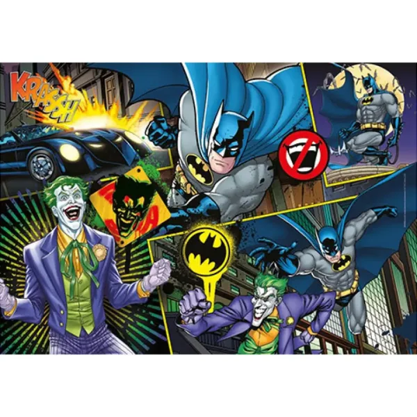 Batman Supercolor puzzle 104ks - Clementoni obrázok 2