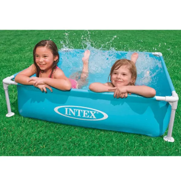 Bazén Mini Frame modrý 122x122x30cm - Intex obrázok 2