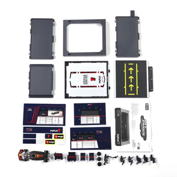 Bburago: F1 pretekárske auto - Red Bull RB21 Pit / Max Verstappen 1/43 obrázok 3