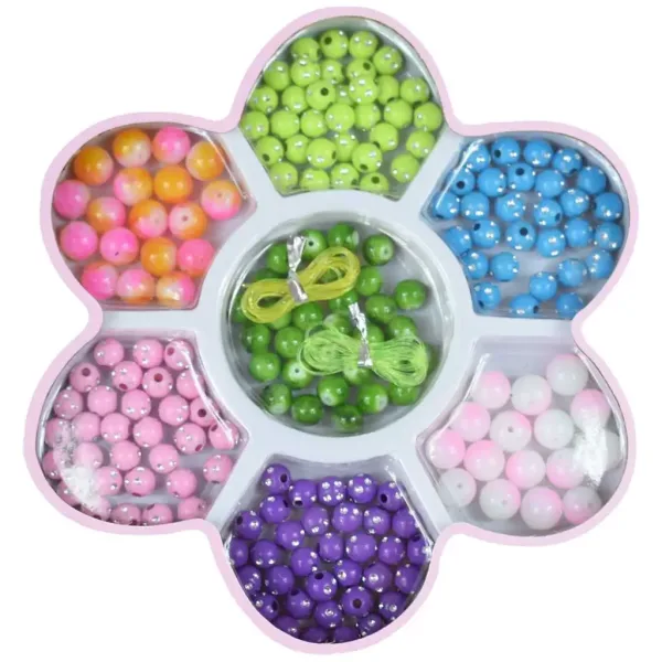 Beads Series set na výrobu šperkov, s korálkami a priadzou obrázok 2