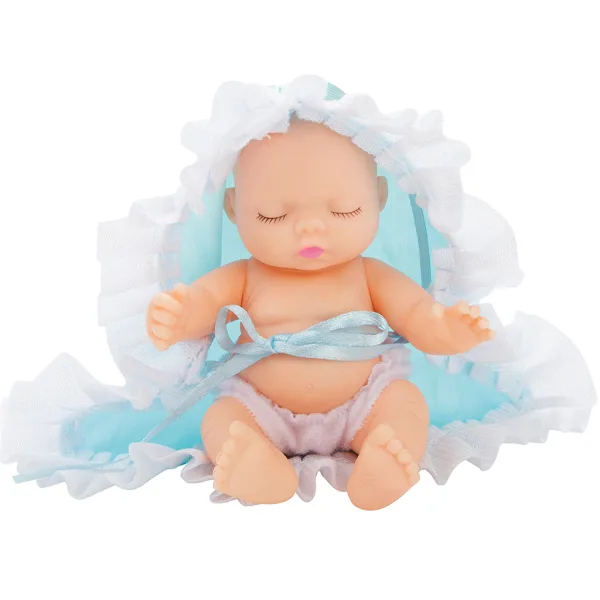 BEAU Baby spacírujúca bábika prekvapenie v guličke v dvoch variantoch 8,5 cm 1ks obrázok 2