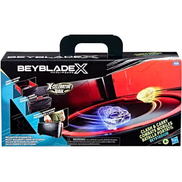 Beyblade X: Beystadium Clash & Carry prenosná bojová aréna – Hasbro obrázok 2