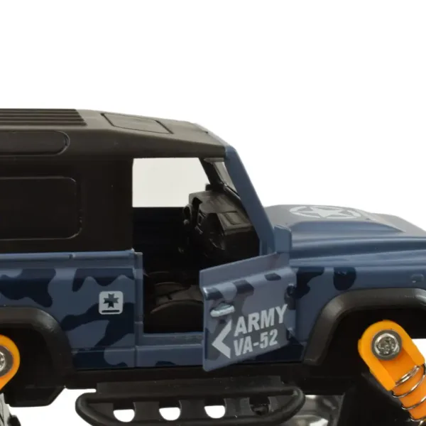 Big Foot Series: Terénne vozidlo Offroad so zotrvačníkom a gumovými pneumatikami 13 cm obrázok 4