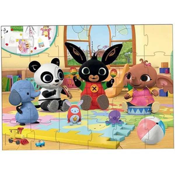 Bing: Ahoj Bing! obrovská podlahová puzzle 24ks obrázok 2