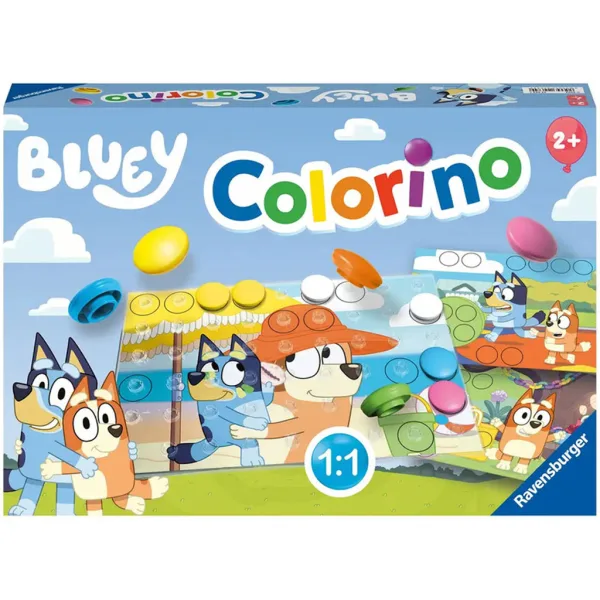 Bluey Colorino stolná hra - Ravensburger obrázok 1