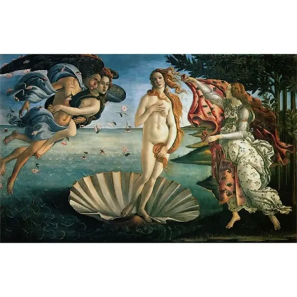 Botticelli: Zrodenie Venuše Múzeum HQC puzzle 2000ks - Clementoni obrázok 2
