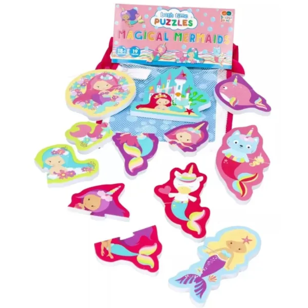 Buddy & Barney Kúpeľná hračka puzzle - Čarovné víly obrázok 2