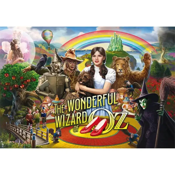 Čarodejník z krajiny Oz HQC puzzle 1000ks - Clementoni obrázok 2