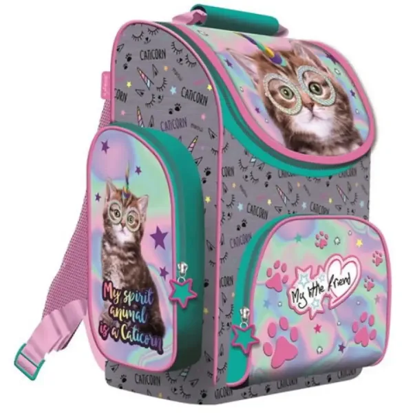 Catcorn ergonomická školská taška, batoh s hologramom 35,5x27,5x16cm obrázok 1