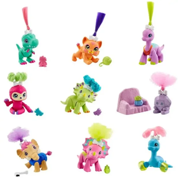 Cave Club: Praveké bytosti v kryštály na prekvapenie v rôznych variantoch - Mattel obrázok 4