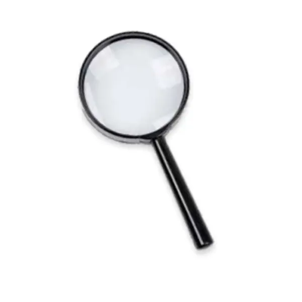 Čierna lupa 60mm obrázok 2