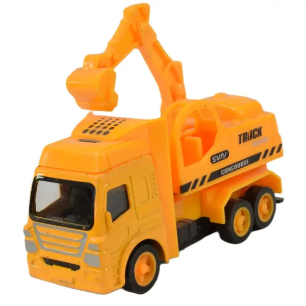 City Truck: Pracovné stroje so zotrvačníkom v rôznych variantoch 9,5cm 1ks obrázok 10