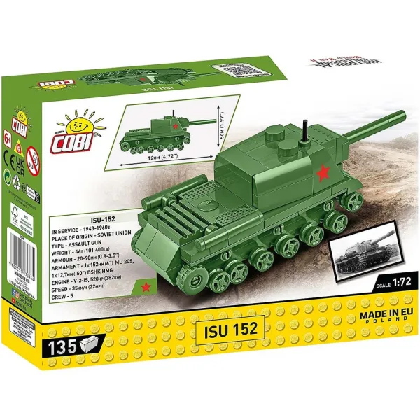 COBI: ISU-152 tank stavebnica (3096) obrázok 4
