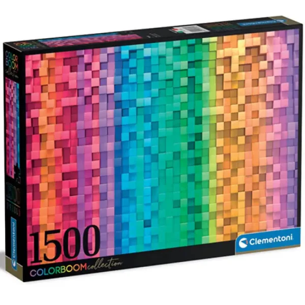 Colorboom Collection: Pixel puzzle 1500ks - Clementoni obrázok 1