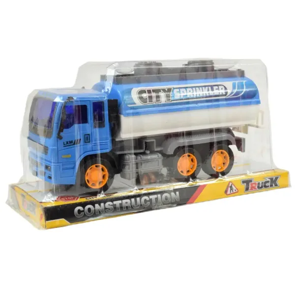 Construction Truck: Cisternové nákladné auto so zotrvačníkom 19cm obrázok 5