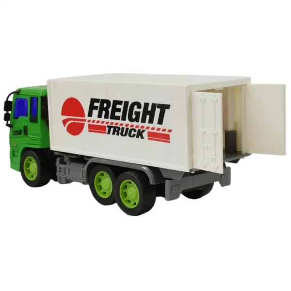 Construction Truck: Kontajnerové nákladné vozidlo so zotrvačníkom 19cm obrázok 3